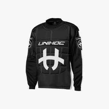 Unihoc Goalie Sweater Shield Black/White