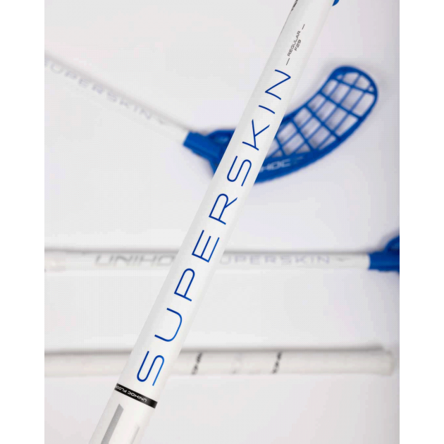 Unihoc Epic Superskin Reg 29 White/Blue