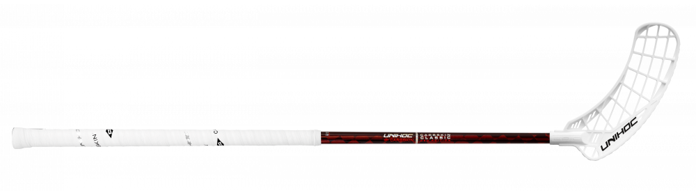 Unihoc Epic Carbskin Feather Light 26 Oval Red