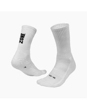 Zone Grip Socks Incredible White