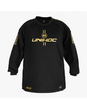 Unihoc Goalie Sweater Alpha Evolab Gold