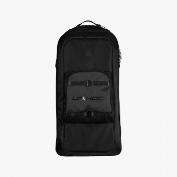 Unihoc Goalie Backpack Dark Line Black 100L