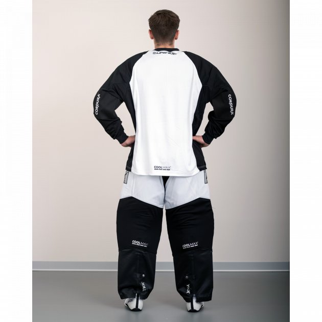 Unihoc Goalie Sweater Alpha White/Black