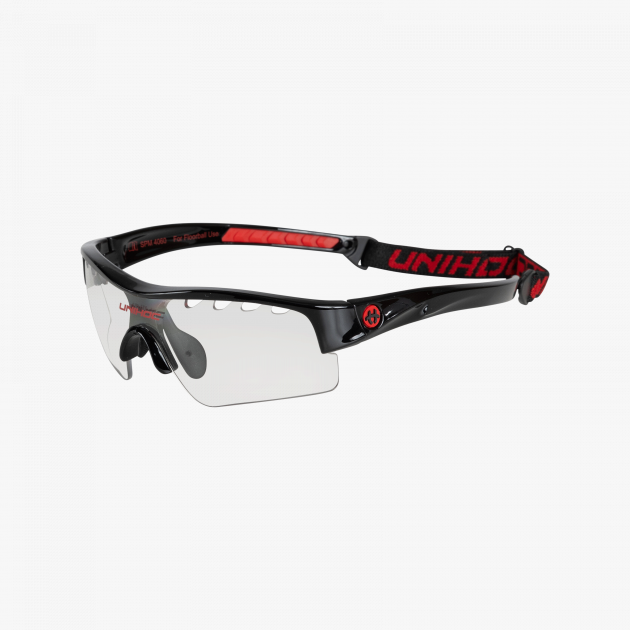 Unihoc Eyewear Victory Kids Black/Red