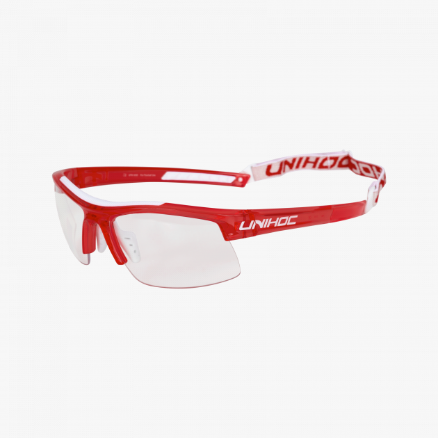 Unihoc Eyewear Energy Kids Crystal Red/White