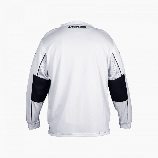 Unihoc Goalie Sweater Inferno All White