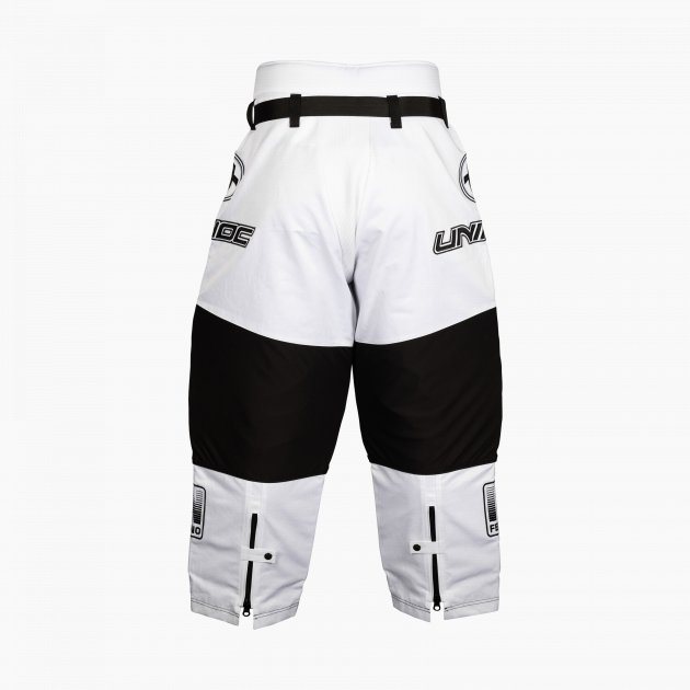 Unihoc Goalie Pants Inferno All White