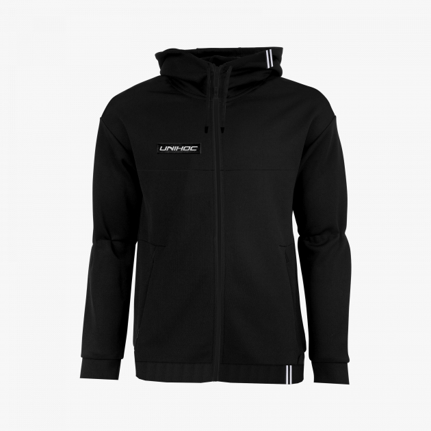 Unihoc Hood Zip Legacy Black